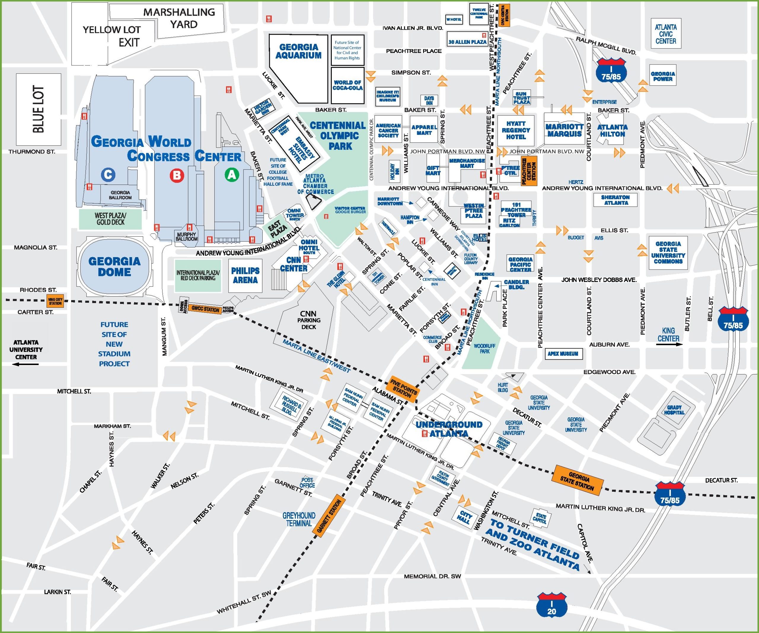 Maps Discover Atlanta On LikeAtlanta